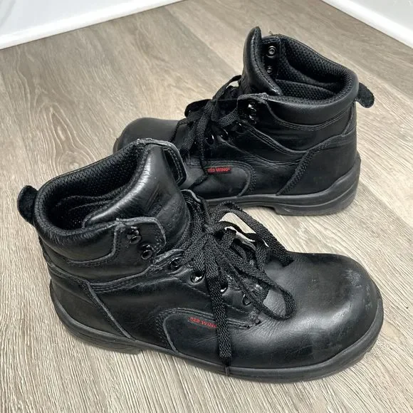 Red Wing Shoes | Shoes | Red Wing Steel Toed Boots Size 8  display picture 2